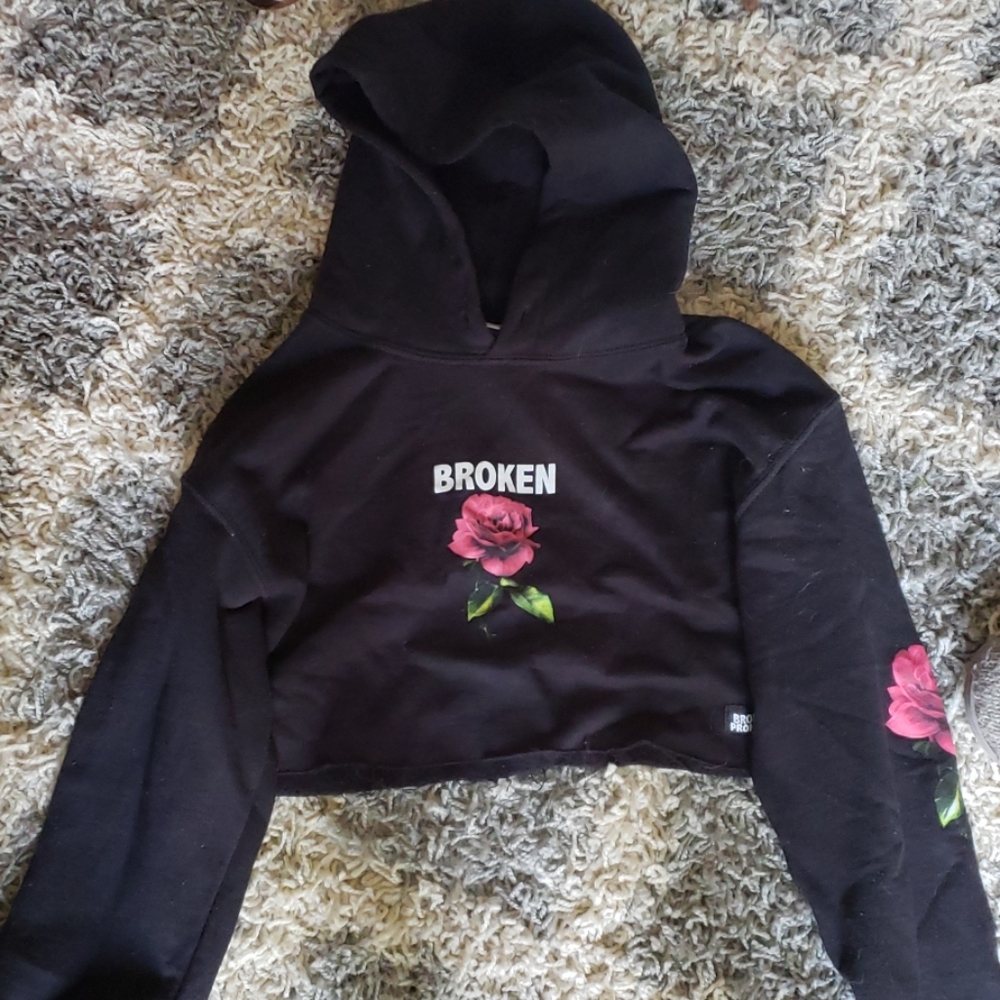 Crop hoodie